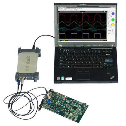 Hantek 6022BL PC USB Oscilloscope Digital Storage 20MHz Bandwidth 16 Channels Logic Analyzer 48MSa/s Sample Rate