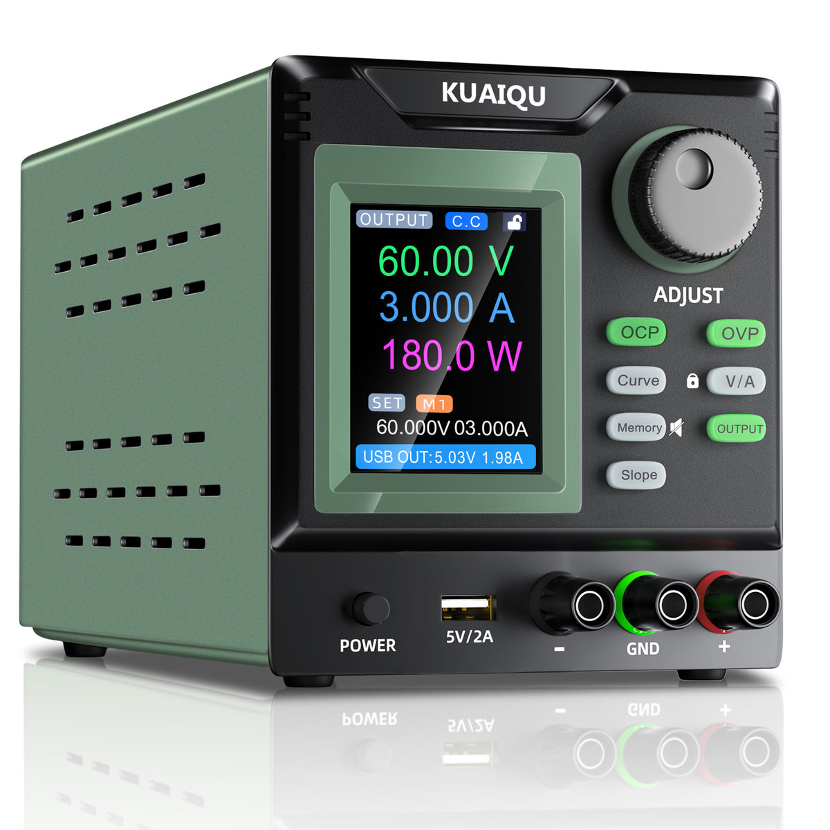 KUAIQU SPPS-D603X-R 60V 3A 180W Linear DC Power Supply for 48V Systems &amp; Power Modules