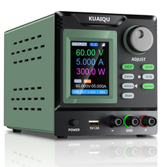 KUAIQU SPPS-D605XR 60V 5A 300W Low-Ripple Linear DC Power Supply for 48V & Industrial Electronics