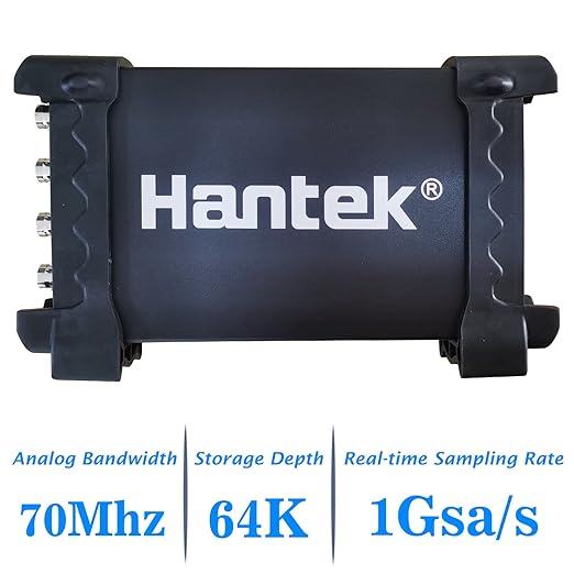 Hantek 6074BC Digital Oscilloscope 70MHz 1GSa/s 4CH USB Virtual Oscilloscope Diagnostic Instrument Diagnostic Tool