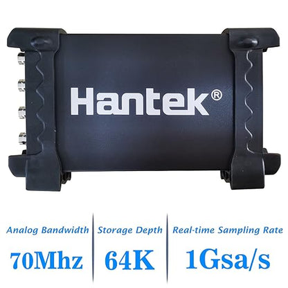 Hantek 6074BC Digital Oscilloscope 70MHz 1GSa/s 4CH USB Virtual Oscilloscope Diagnostic Instrument Diagnostic Tool
