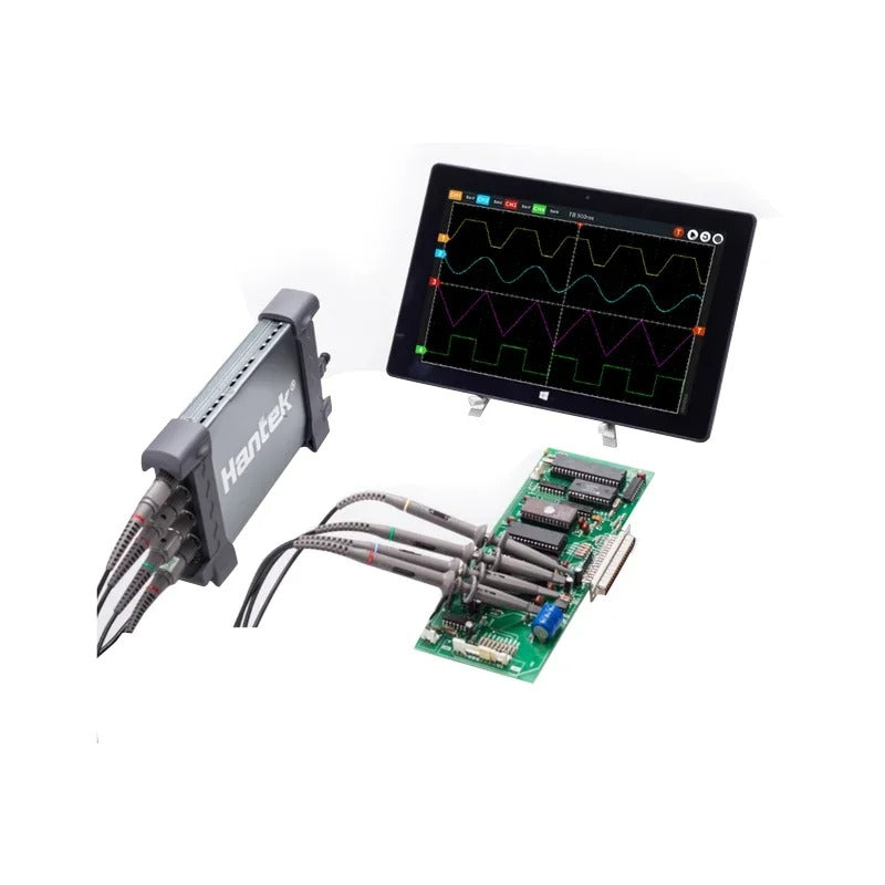 Hantek 6074BD 4CH Oscilloscope Function and Arbitrary Waveform Generator 70MHZ 1GSa/s 2mV-10V/DIV Input Sensitivity