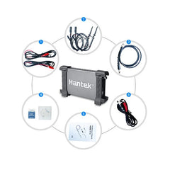 Hantek 6074BD 4CH Oscilloscope Function and Arbitrary Waveform Generator 70MHZ 1GSa/s 2mV-10V/DIV Input Sensitivity