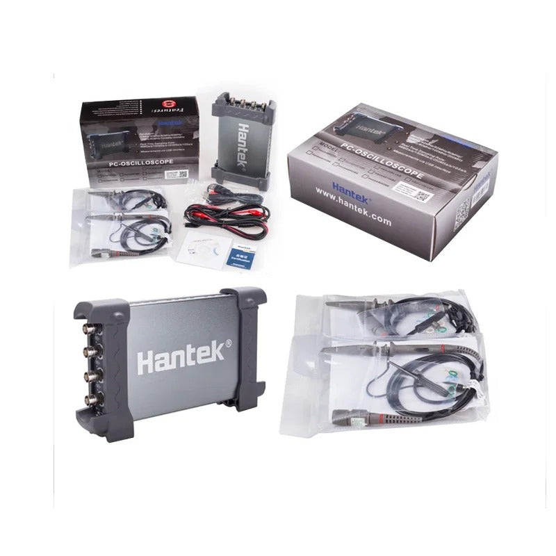 Hantek 6074BD 4CH Oscilloscope Function and Arbitrary Waveform Generator 70MHZ 1GSa/s 2mV-10V/DIV Input Sensitivity