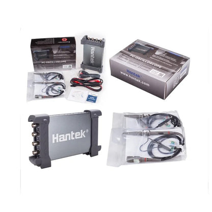 Hantek 6074BD 4CH Oscilloscope Function and Arbitrary Waveform Generator 70MHZ 1GSa/s 2mV-10V/DIV Input Sensitivity