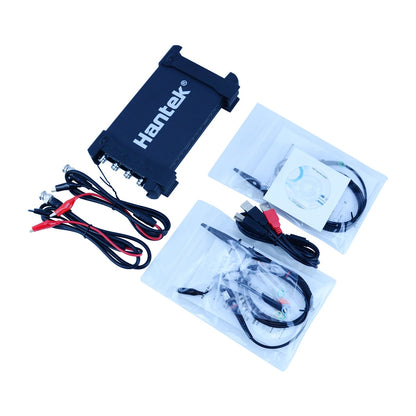 Hantek 6104BD virtual Oscilloscope 4 Channels Arbitrary Waveform Generator 100MHz Bandwidth Powered By USB 2.0 Interface new original