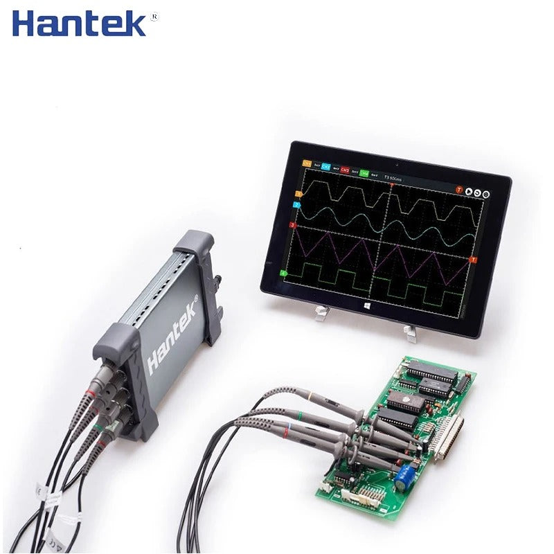 Hantek 6254BC PC USB analog oscilloscope 4-channel 70-250MHZ Bandwidth Digital Storage Oscilloscope Auto Testing Tools