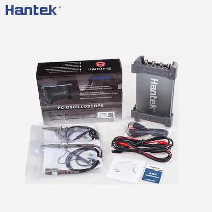 Hantek 6254BC PC USB analog oscilloscope 4-channel 70-250MHZ Bandwidth Digital Storage Oscilloscope Auto Testing Tools
