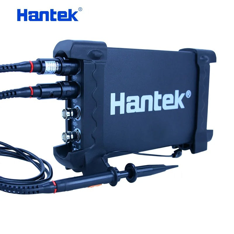 Hantek 6254BD Digital PC Handheld Oscilloscope 250MHz 4-channel USB Oscilloscope with 25MHz Signal Generator Oscilloscope
