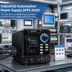 Industrial Automation Power Supply SPPS-D605 15V 30V 60V, 5A 300W Programmable DC Bench Power Supply with 5V/2A USB