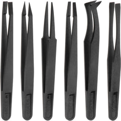 6PCS ESD Tweezers Set 6
