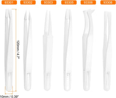 6PCS Plastic Tweezers Set 4