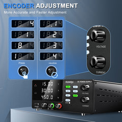 KUAIQU R-SPS3020C 30V 20A Laboratory Power Supply for Electronics R&D Testing
