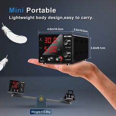 NICE-POWER SPS-E305 30V 5A 150W Adjustable DC Power Supply for Electronic Circuits &amp; Prototyping