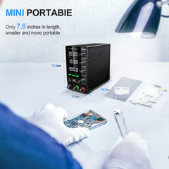 KUAIQU SPS-C3010S Automotive Test Power Supply for 12V & 24V Electronics