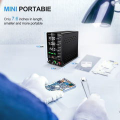 KUAIQU SPS-C305S 30V 5A Precision Bench Power Supply for PCB Repair &Circuit Troubleshooti