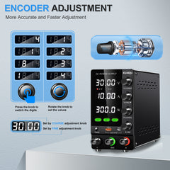 KUAIQU SPS-C3010S Automotive Test Power Supply for 12V & 24V Electronics