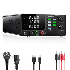 KUAIQU  400V 600V 800V 1000V Programmable High Voltage DC Power Supply for Solar Storage, Industrial Robots