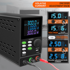 KUAIQU SPPS3001 300V 1A Adjustable High Voltage DC Power Supply for DC-DC Converter Testing
