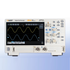 Digital Oscilloscope Desktop Dual channel 70MHz 100MHz bandwidth 1.25GSa/sc 50Mpts storage depth 7W frames per second waveform capture rate