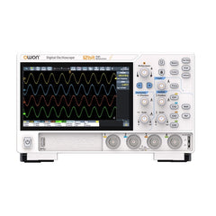 2-channel 4-channel Desktop Digital Oscilloscope 200MHz bandwidth 1.25GSa/s 12 bit vertical accuracy 50Mpts storage depth 7-inch TFT-LCD Display