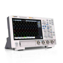 2-channel 4-channel Desktop Digital Oscilloscope 200MHz bandwidth 1.25GSa/s 12 bit vertical accuracy 50Mpts storage depth 7-inch TFT-LCD Display