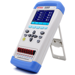 Handheld Multi-Channel Temperature Tester 2-Channel 4-Channel 8-Channel -200°C ~ 1300°C with USB Interface 2.8-inch color touch screen
