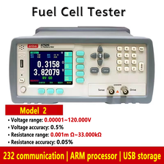 Fuel cell tester Benchtop Battery Internal Resistance Tester 60V 120V 33kΩ 232 communication ARM processor USB storage