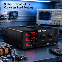 Adjustable DC Power Supply R-SPS3060 60A 30V 1800W for DC-DC Converter Testing