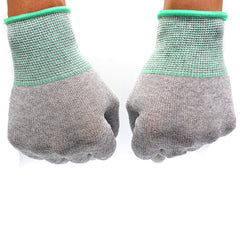 Anti static gloves M*2 for printing and packaging industry
