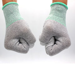 Anti static gloves M*2 for printing and packaging industry