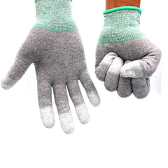 Anti static gloves M*2 for printing and packaging industry