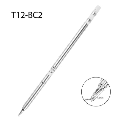 Hot selling T12-BC2 soldering iron tip horseshoe tip heating core Constant temperature internal heating