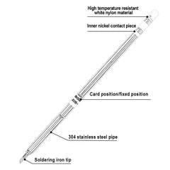 Pointe de fer à souder T12-BC2 à chaud, noyau chauffant à pointe en fer à cheval, chauffage interne à température constante 