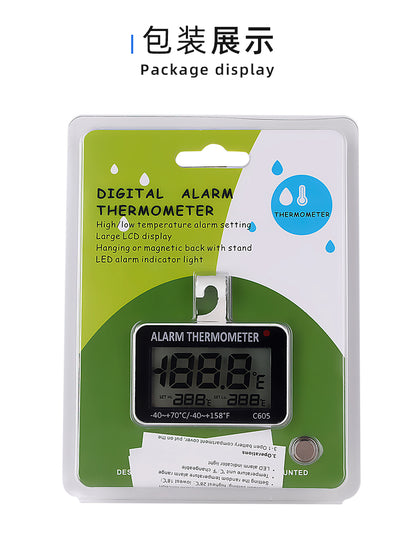 C606 Alarm Thermometer - Accurate Temperature Monitoring with Alert