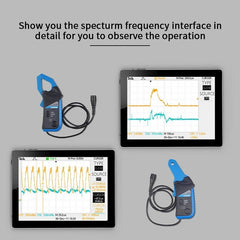 Pince ampèremétrique multimètre AC/DC Hantek CC-65 avec connecteur BNC jusqu'à 20 kHz 20 mA à 65 A Pince ampèremétrique DC Oscilloscope