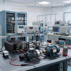 CC CV Adjustable DC Power Supply for Higher Voltage DC Motor Testing KUAIQU R-SPS6010S 60V 10A 600W