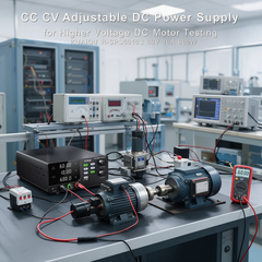 CC CV Adjustable DC Power Supply for Higher Voltage DC Motor Testing KUAIQU R-SPS6010S 60V 10A 600W