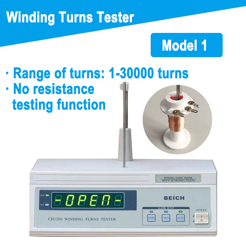 Coil Turns tester 0-30000 turns for testing winding coils high accuracy fast speed 6-bit LED display Coil Number Tester