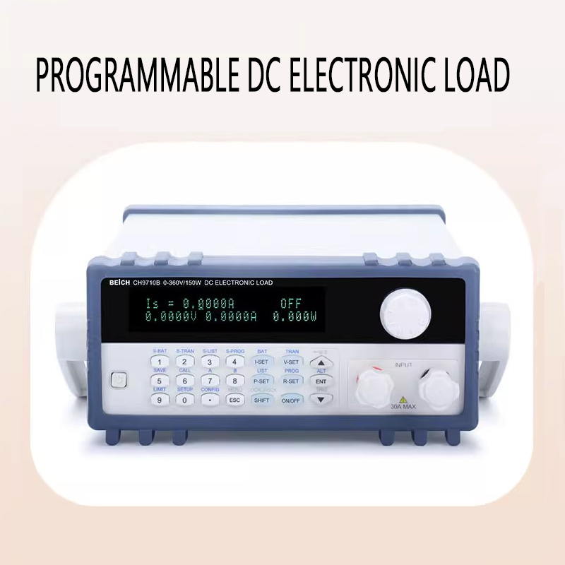 DC electronic load 30A 360V 150W  300W Battery Capacity Tester High-Accuracy Resolution Electronic Load Meter Standard RS232C interface