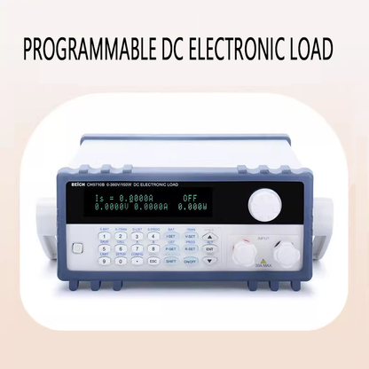 DC electronic load 30A 360V 150W  300W Battery Capacity Tester High-Accuracy Resolution Electronic Load Meter Standard RS232C interface