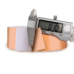 Le ruban adhésif en feuille de cuivre avec adhésif conducteur résout les interférences électromagnétiques et l'électricité statique