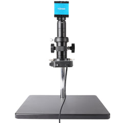 Microscopio de soldadura electrónico YIZHAN 48MP 4K, lente 1-180X, salida HDMI USB con sensor CMOS Sony para inspección de precisión