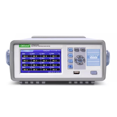 Medidor de temperatura multicanal de 8 y 16 canales, rango de medición de -200 a 1250 °C y de -100 a 1200 °C, con una precisión del 0,2 %. Pantalla táctil LCD TFT a color de 4,3 pulgadas. 