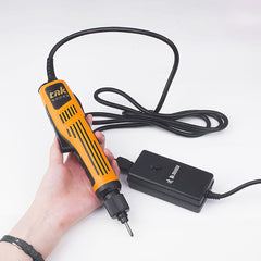 Destornillador eléctrico para PC, herramienta de reparación, destornillador eléctrico de alto torque DC6210, máquina de desmontaje de tornillos - NARANJA