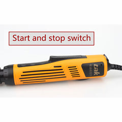 Destornillador eléctrico para PC, herramienta de reparación, destornillador eléctrico de alto torque DC6210, máquina de desmontaje de tornillos - NARANJA