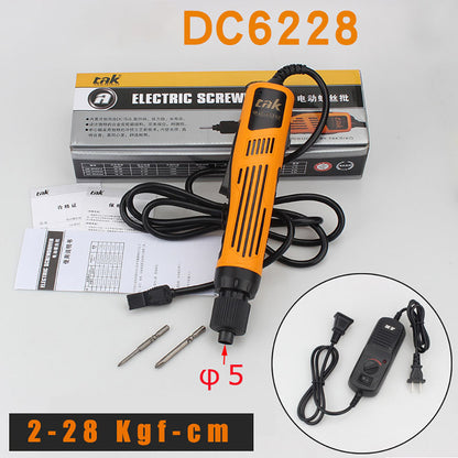 DC6228 semi-automatic Electric screwdriver industrial grade for screwing 8 - level Torque Adjustment