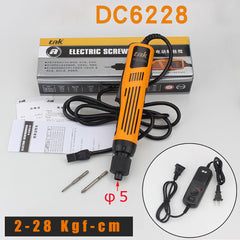 Tournevis électrique semi-automatique DC6228 de qualité industrielle pour le vissage Réglage du couple à 8 niveaux