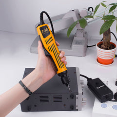 Tournevis électrique semi-automatique DC6228 de qualité industrielle pour le vissage Réglage du couple à 8 niveaux