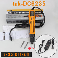 Destornillador eléctrico de tipo dividido Tak-DC6235 Tak, máquina de desmontaje de tornillos de alto torque para construcción y renovación industrial 
